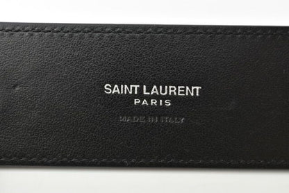 Saint Laurent Key Ring Key Holder YSL Saint Laurent Logo Black 469317
