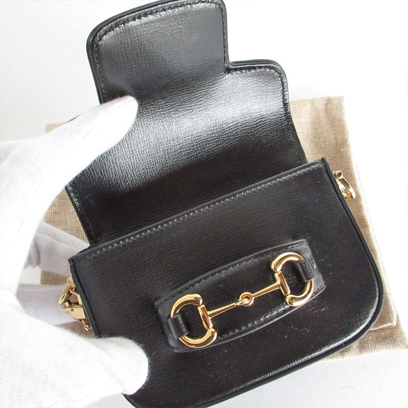 Gucci Mini Pochette Crossbody Shoulder Bag Horsebit 760253