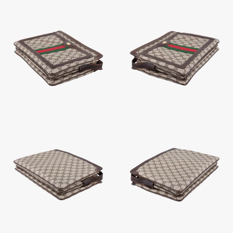 Guccigg Supreme Ophidia Brown PVC Coated Canvas