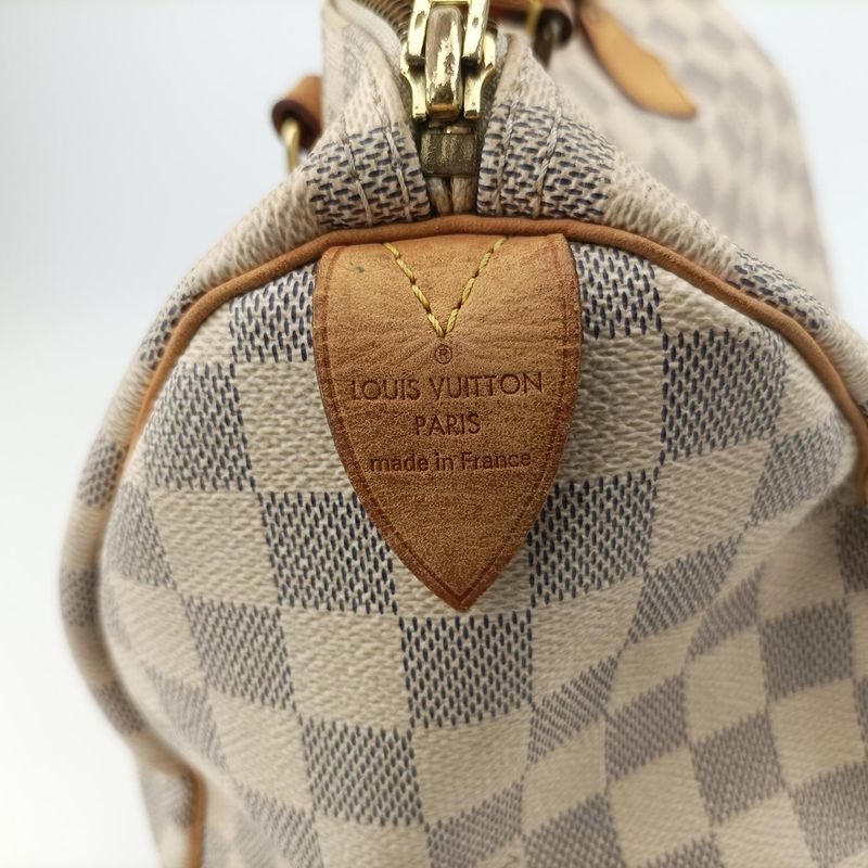 Louis Vuittonspeedy 30 Azure Damier Canvas N41533 Sp3150