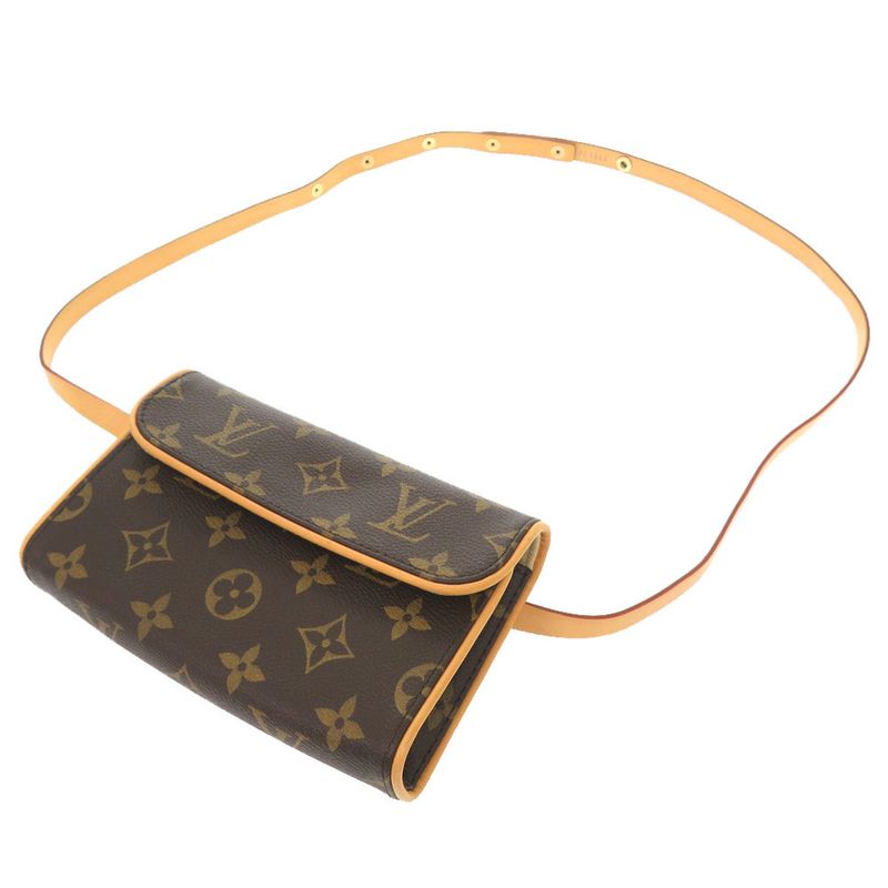 Louis Vuitton Pochette Florentine Monogram M51855 Strap M Size Waist Bag LV