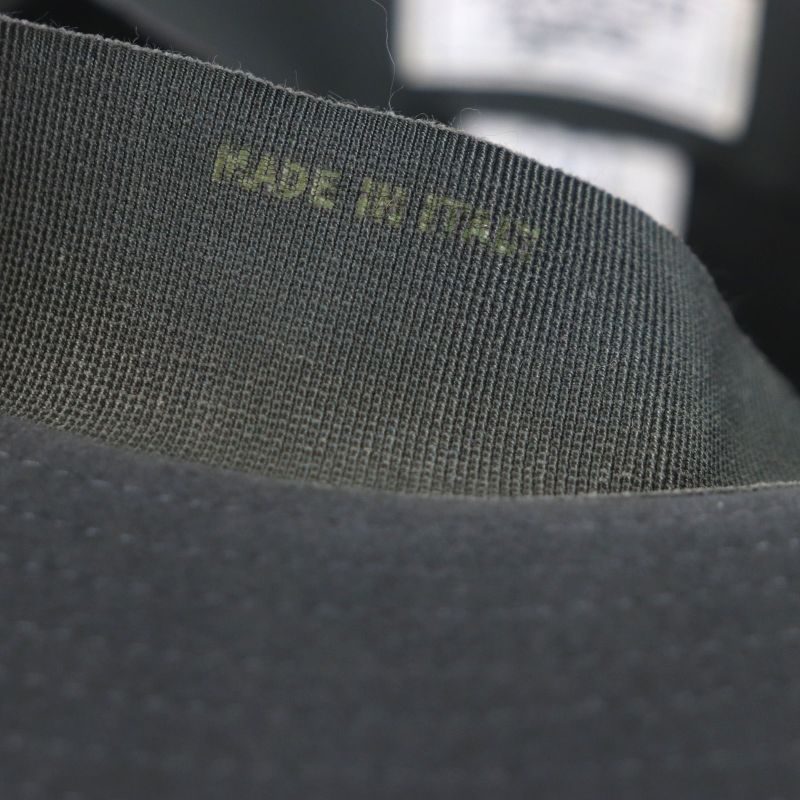 Hermes 100% Wool Rabbit Felt Hat With Ribbon Dark Gray 57 Made In Italy