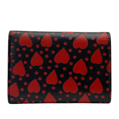 Saint Laurent Paris 6-stack Key Case Key Hook Compact Heart Motif Allover