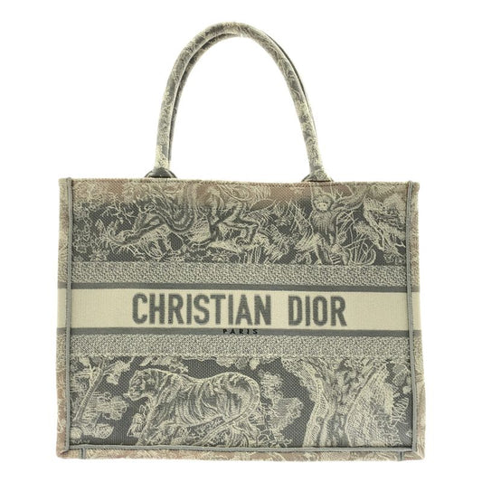 Christian DIOR - Toile De Jouy Reverse Book Tote Bag - Medium Canvas - Ivory -