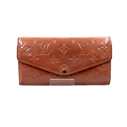 Louis Vuitton Monogram Vernis Portefeuille Sarah Long Wallet Vieux M90429