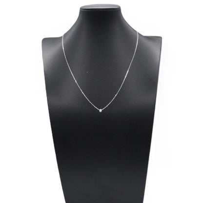 Cartier Necklace Damier SM 42 45 cm 18k White Gold Diamond — view 4