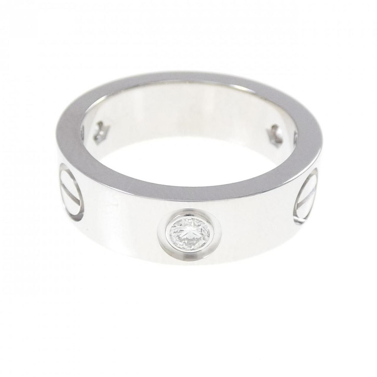 Cartier Love Half Diamond Ring — view 2