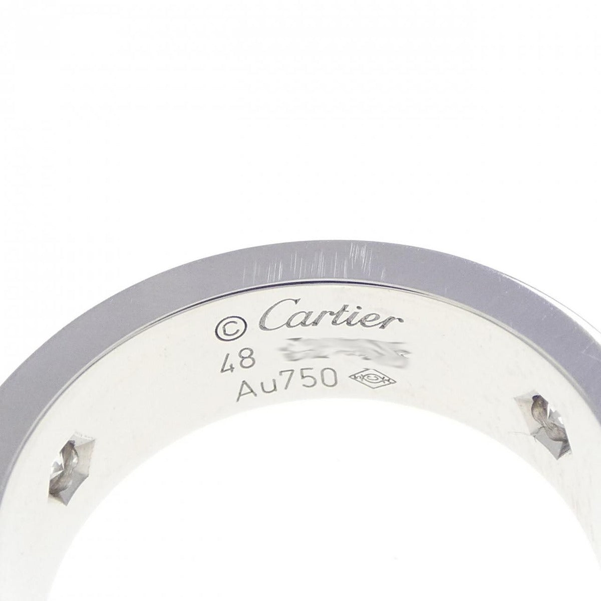 Cartier Love Half Diamond Ring — view 4