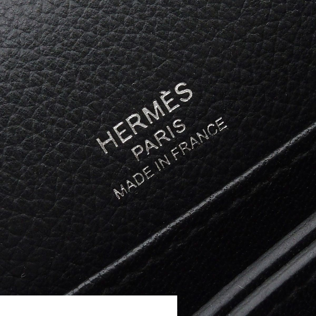 Hermes Sac Roulis Mini Black Silver Evercolor Shoulder Bag — view 6