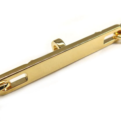 Hermes Earrings Kelly Chaine Au750 18K Yellow Gold Yellow Gold Pair