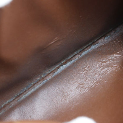 Louis Vuitton Zippy Wallet M42616 Monogram Canvas Brown Ca0096 Unisex Long