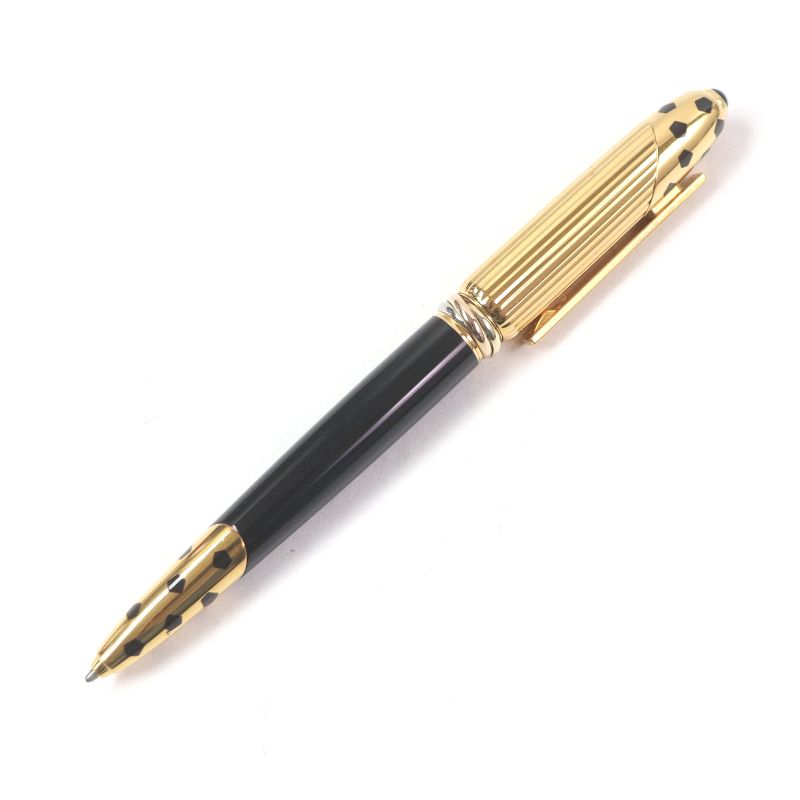 Cartier Panthère De Cartier Trinity Ballpoint Pen With Twist Mechanism Gold
