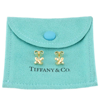 Tiffany & Co Tiffany & Co Cross Stitch Earrings 18K Yellow Gold 25g