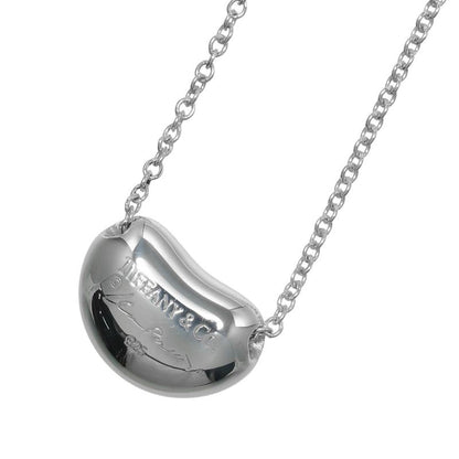 Tiffany & Co Bean Silver 925 Ladies 2.8g Necklace