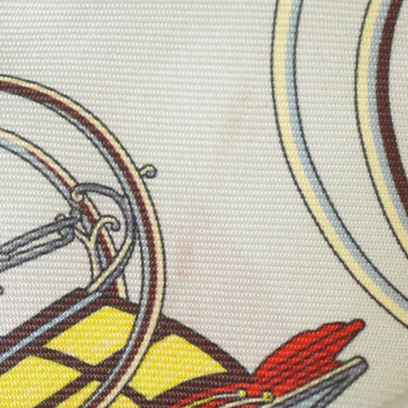 Hermes Twili - Folding Covered Carriage 100% Silk Multicolor - Yellow -