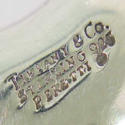 Authentic Tiffany & Co Tiffany & Co Bean 925 Necklace Pendant Silver Bean