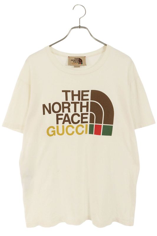 Gucci X The North Face THE North FACE 21SS 615044 Xjdbz Double Name Logo Print