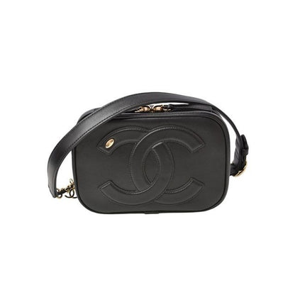 Chanel Belt Bag Chain Pouch Waist Black Gold Hardware — view 4