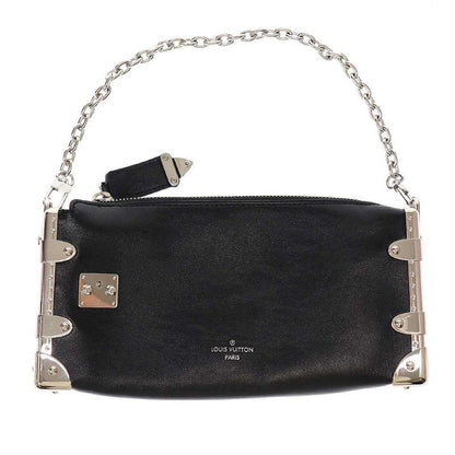 Louis Vuitton Slim Trunk Bag Slim Trunk Shoulder Bag M25445 Black