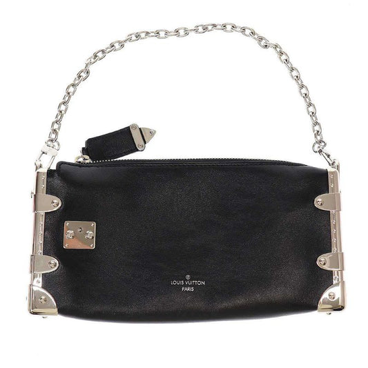 Louis Vuitton Slim Trunk Bag Slim Trunk Shoulder Bag M25445 Black
