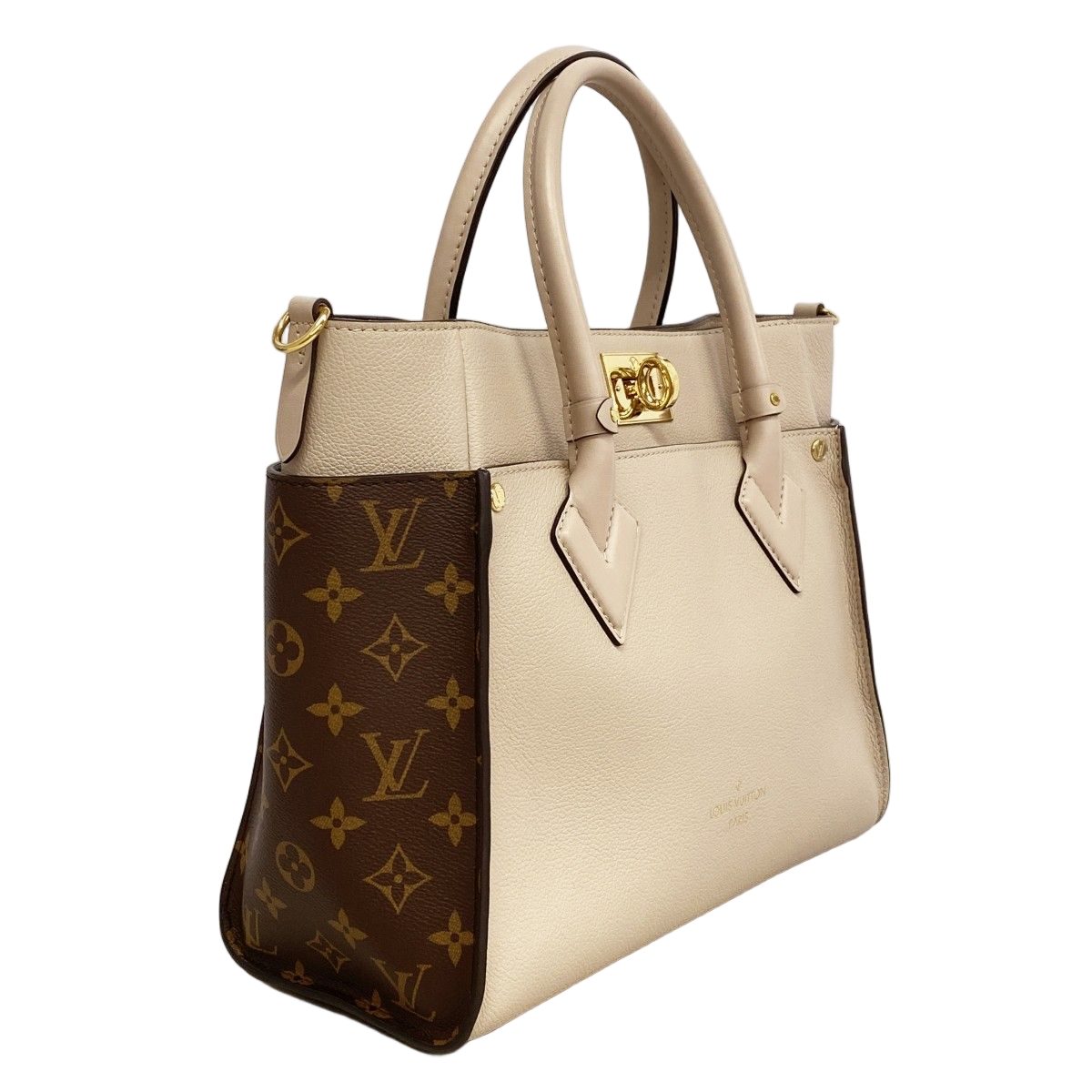 Louis Vuitton Handbag Monogram on My Side Brown Gray — view 2