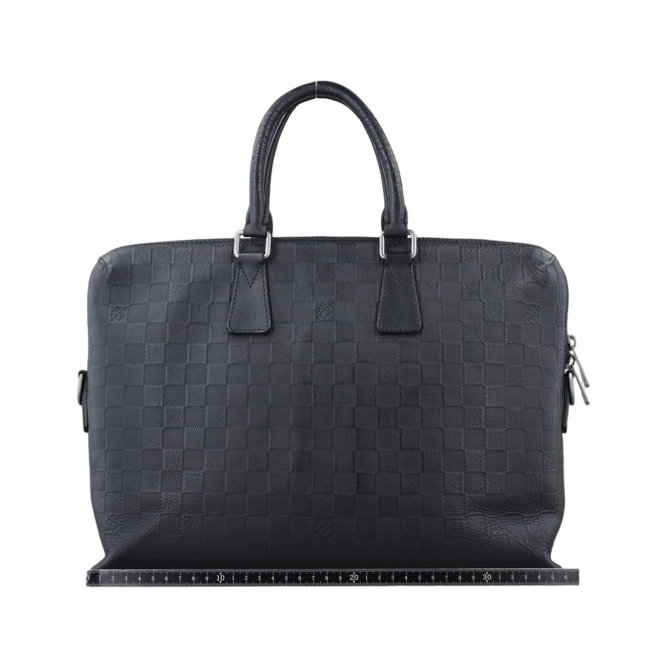 Louis Vuitton Porte Documents Jules Noir Damier Graphite — view 2