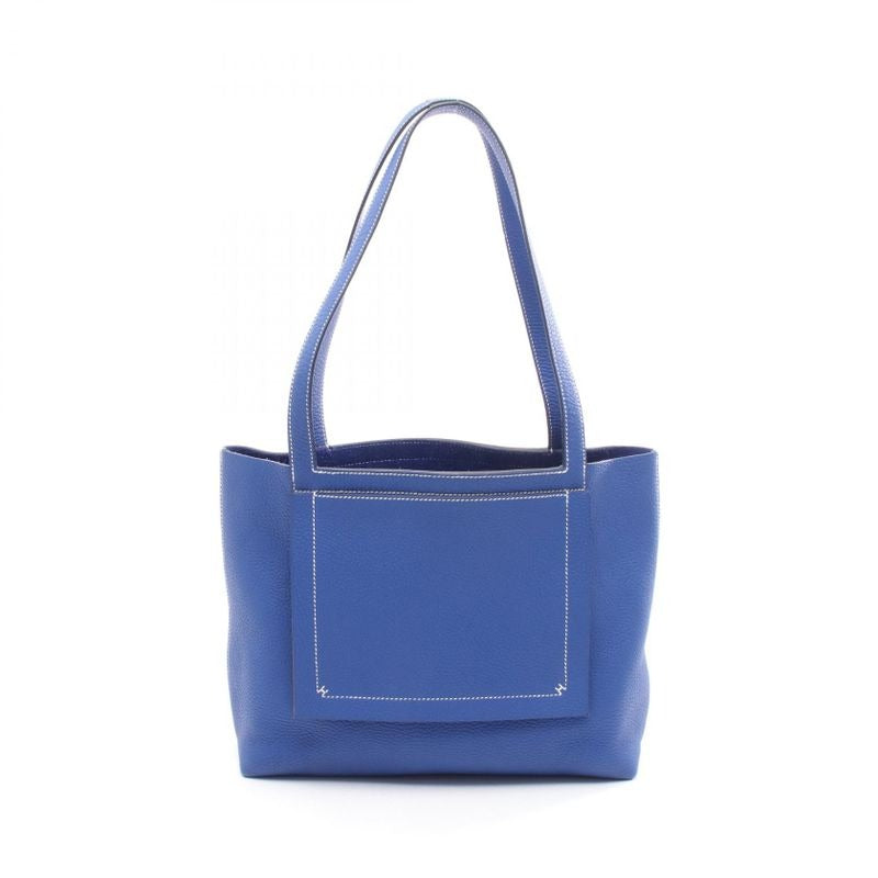 Hermes Tote Bag Cabas Serie 31 Blue Royale Leather