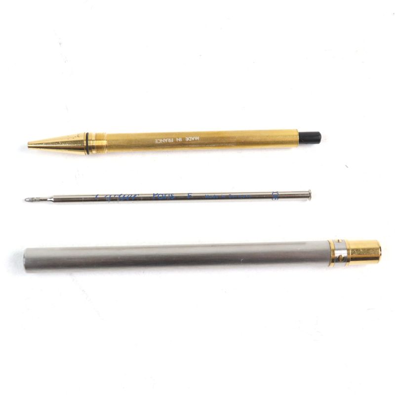 Cartier Santos De Cartier Ballpoint Pen With Logo Engraving Twist