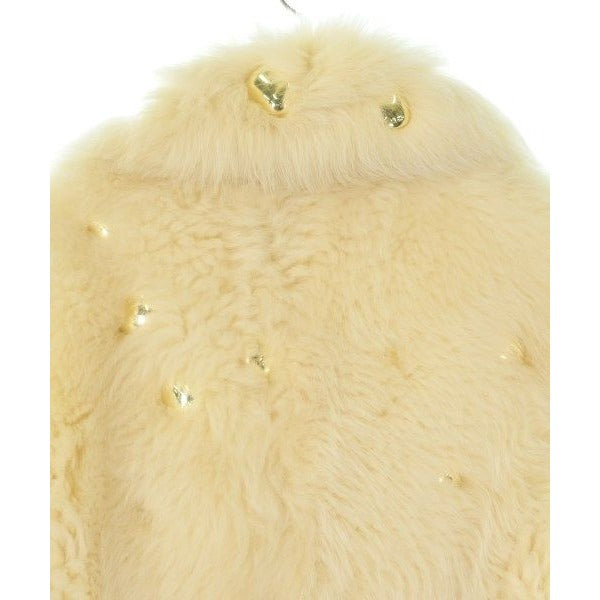 Bottega Veneta Coat Leather Cream — view 8
