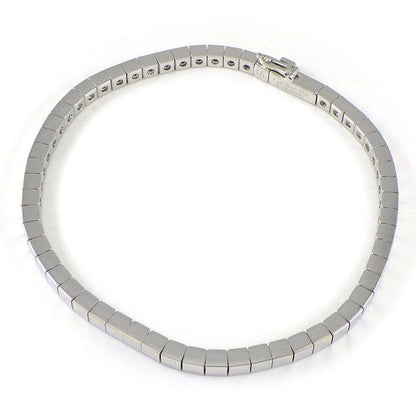 Cartier Bracelet Lanier Logo 18K White Gold 16