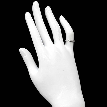 Cartier 1895 Classic #47 Ring Pt Width 25mm (010in) Platinum Ring Classic Ring