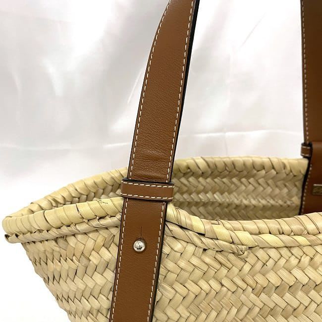 Loewe Basket Bag Beige Brown Anagram