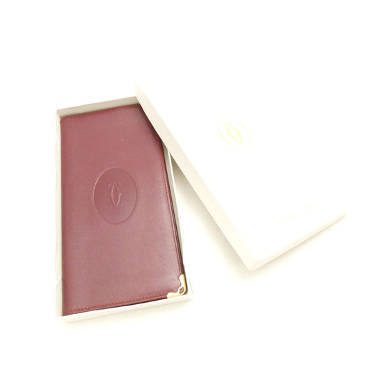 Cartier Must Leather Red Wine