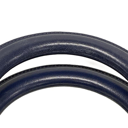 Dior/christian Dior Tote Bag Granville Navy Leather