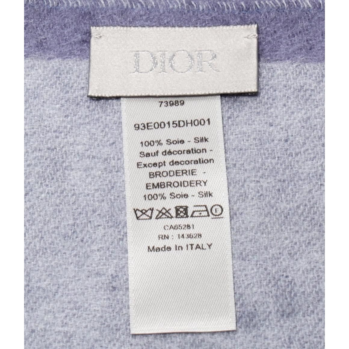 Dior Scarf Silk Double Face Cdlogo — view 3