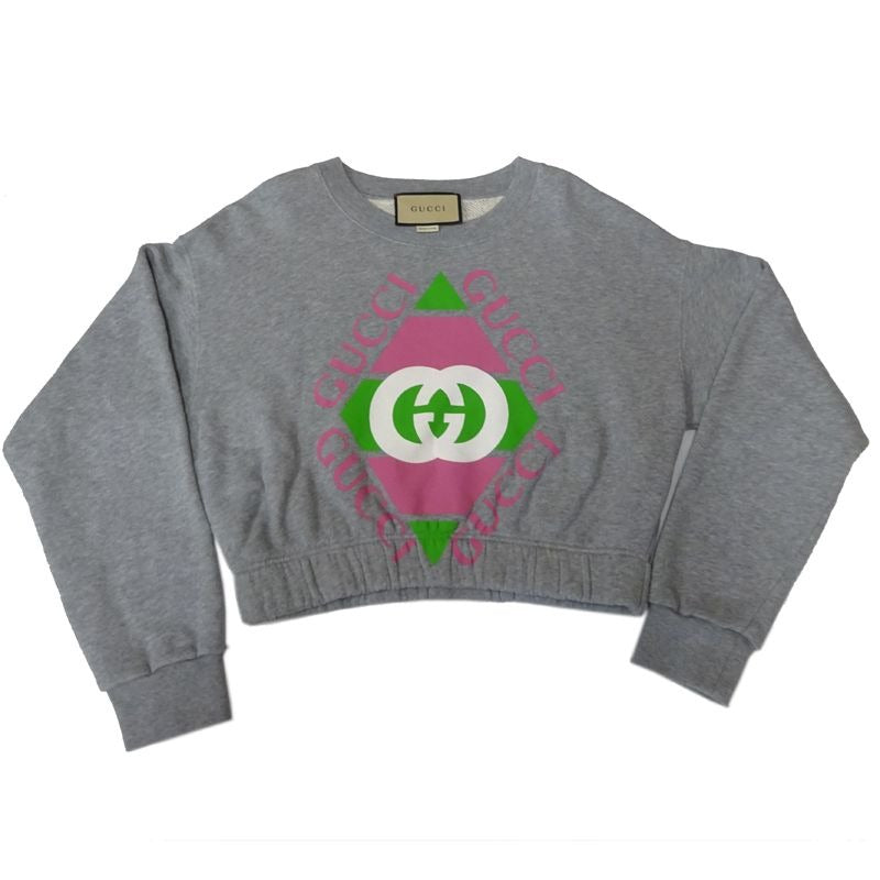 Gucci Sweatshirt Cotton Gray