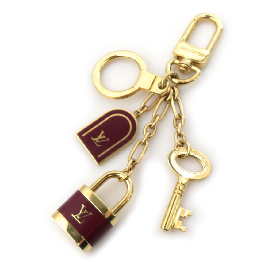 Hermes Key Ring Charm Porte Cles LV Facet