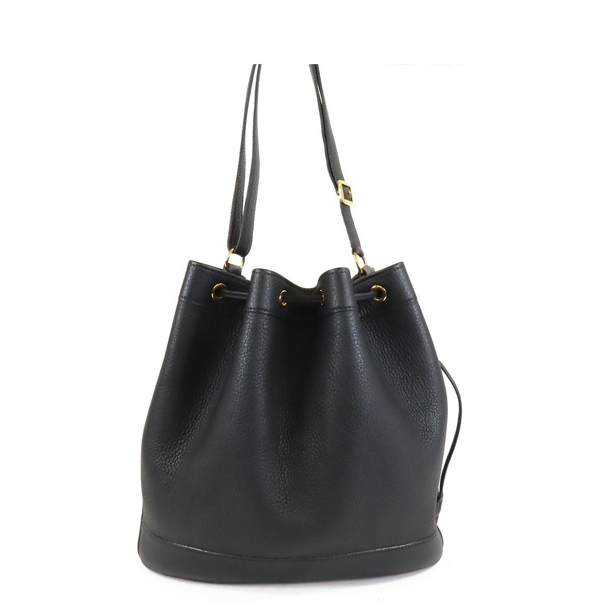 Hermes Market GM Bucket Bag Black