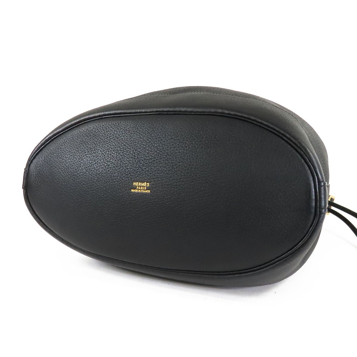 Hermes Market GM Bucket Bag Black — view 3