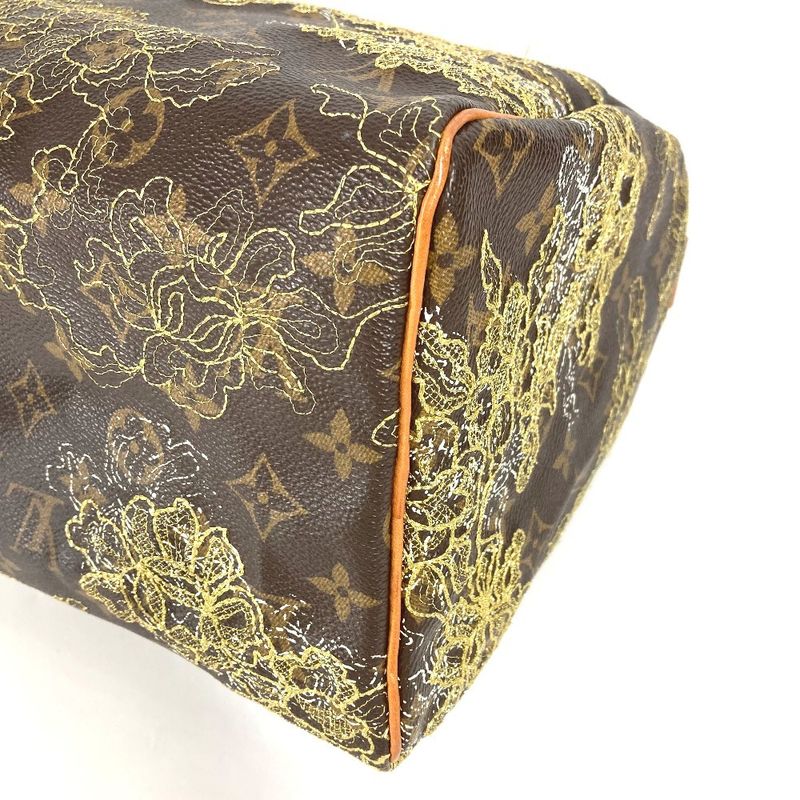 Louis Vuitton Handbag Speedy 30 M95397 Monogram Canvas All Gold