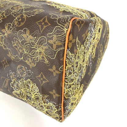 Louis Vuitton Handbag Speedy 30 M95397 Monogram Canvas All Gold