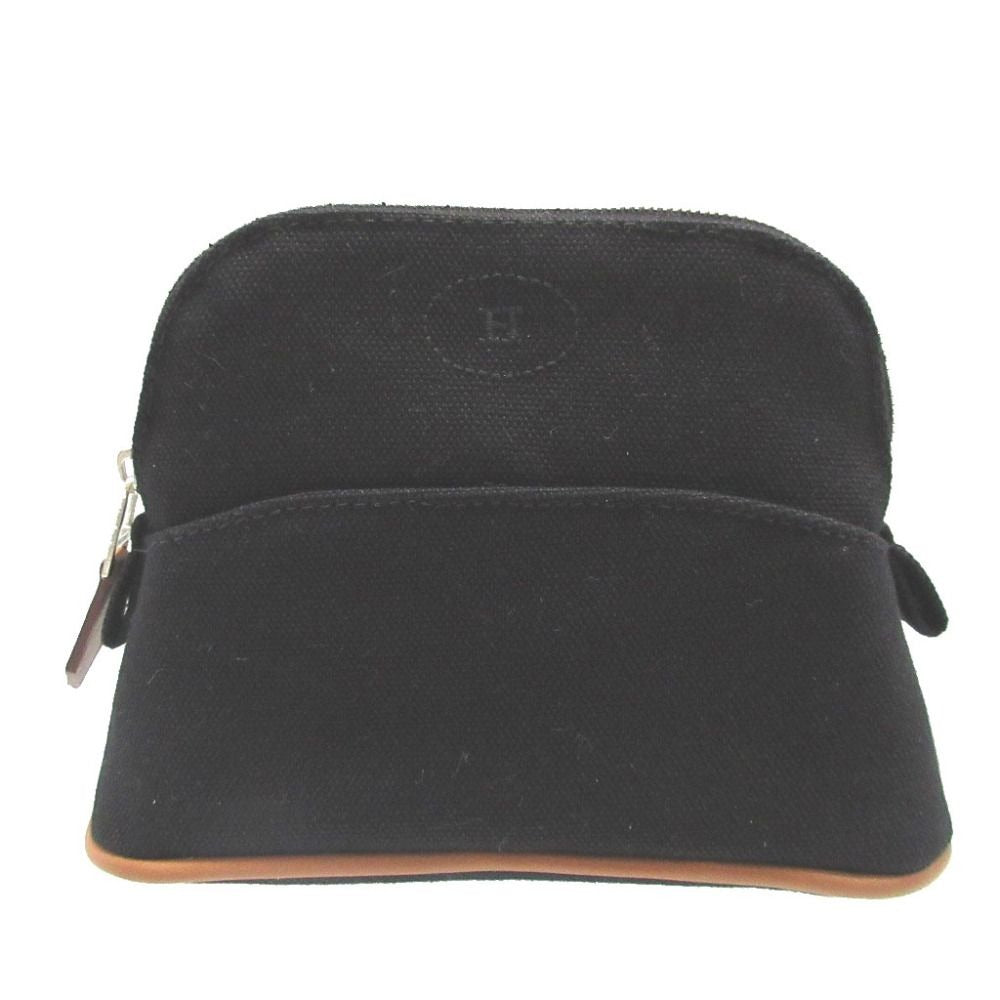 Hermes Bolide Pouch Mini Cotton Black