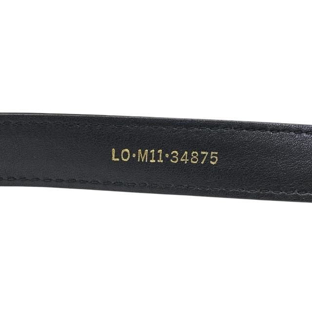 Bvlgari Bulgari Monete Belt Accessories Ancient Coin Motif Small Leather Black