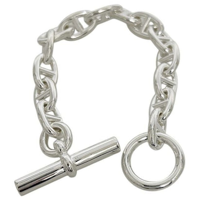 Hermes Bracelet Chaine D'ancre MM Silver — view 4