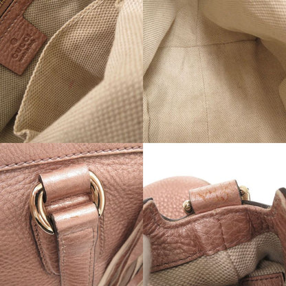 Gucci Soho 308362 Leather Pink 2WAY Handbag Shoulder Bag 1692 Gucci