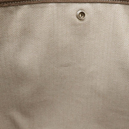 Hermes Garden Party PM Tote Handbag Negonda Leather Etoupe Glazed Silver