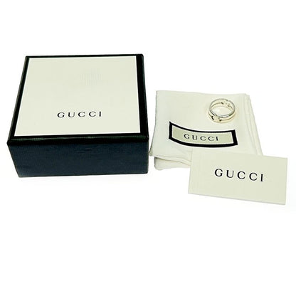 Gucci Silver Knot Infinity Ring 6.3g 925 Engraved 364367 Ring