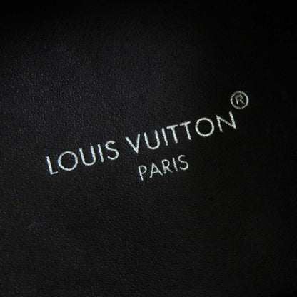 Louis Vuitton 2023 Ruby Line Lace-up Leather Shoes Black 38 With Box And