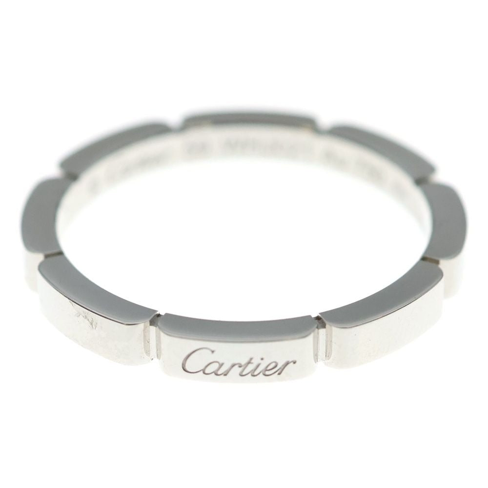 Cartier Maillon Panthere Ring White Gold 59