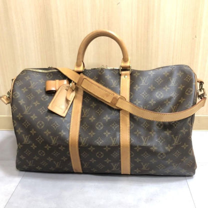 Louis Vuiiton Louis Vuitton Monogram Keepall 50 Bandouliere M41416 Boston Bag